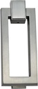 Modern Door Knocker | Rectangle Door Knocker – Satin Brushed