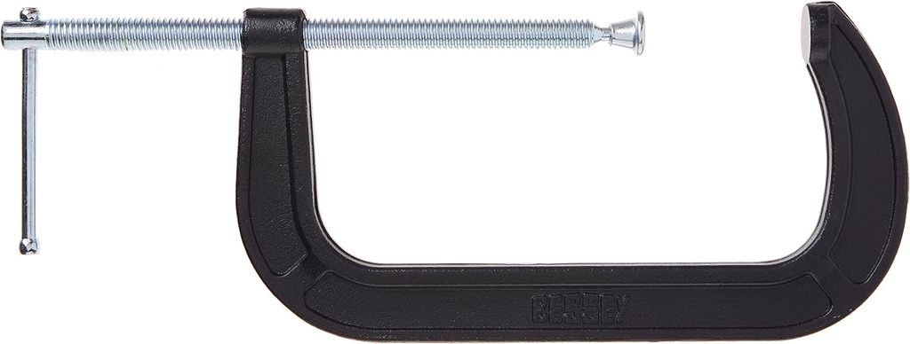 BESSEY CM80 Drop Forged, C-Clamp, 8 In.,Black
