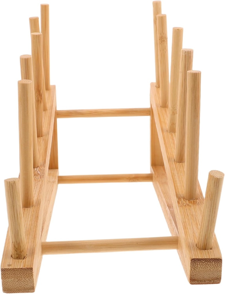 Stylish Plate Shelf Holder and Cup Drying Rack Ladder Shaped Mug Organizer with Efficient Drainage System for Kitchen Sink and Countertop Storage