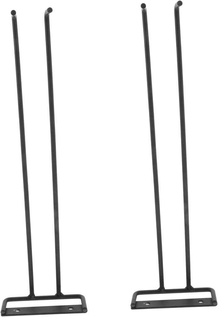 2pcs Wall-mounted Wine Glass Holder Rack Sturdy Goblet Hanging Organizer for Home Bar Cafe and Kitchen Space-saving Cup Hanging Storage