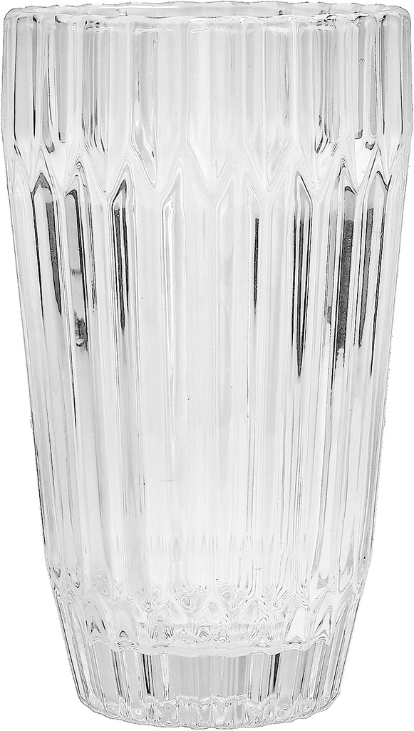 Fortessa Archie Glass Drinkware, Iced Beverage Glass (Set of 6), 14.8 Ounce, Clear