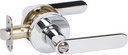 Delaney Hardware D54516 VL Passage Lever, Chrome deadbolt Lock, One Size
