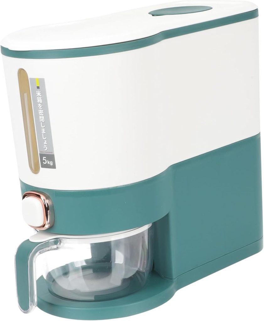 Home Rice Storage Bin Bean Dispenser Large Capacity Easy Identification Design