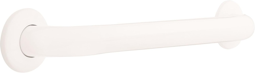 Delta 5600 Series (1-Pack) 18' Shower Grab Bar Seniors ADA Compliant White 450 lb Capacity Bathroom Safety Handle for Shower, Bathtub | Wall Mounted Balance Assist, Grip D5618W