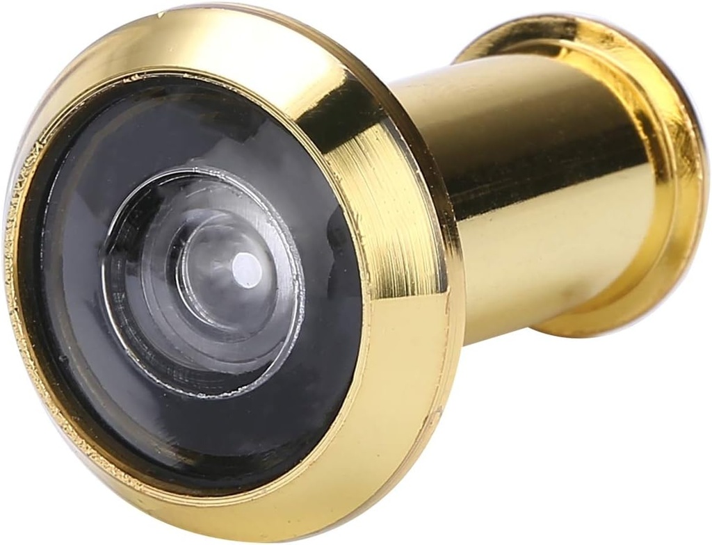 Adjustable 180 Degree Wide Angle Door Viewer Brass Scope Door Viewer for Home Security Furniture Door Hardware
