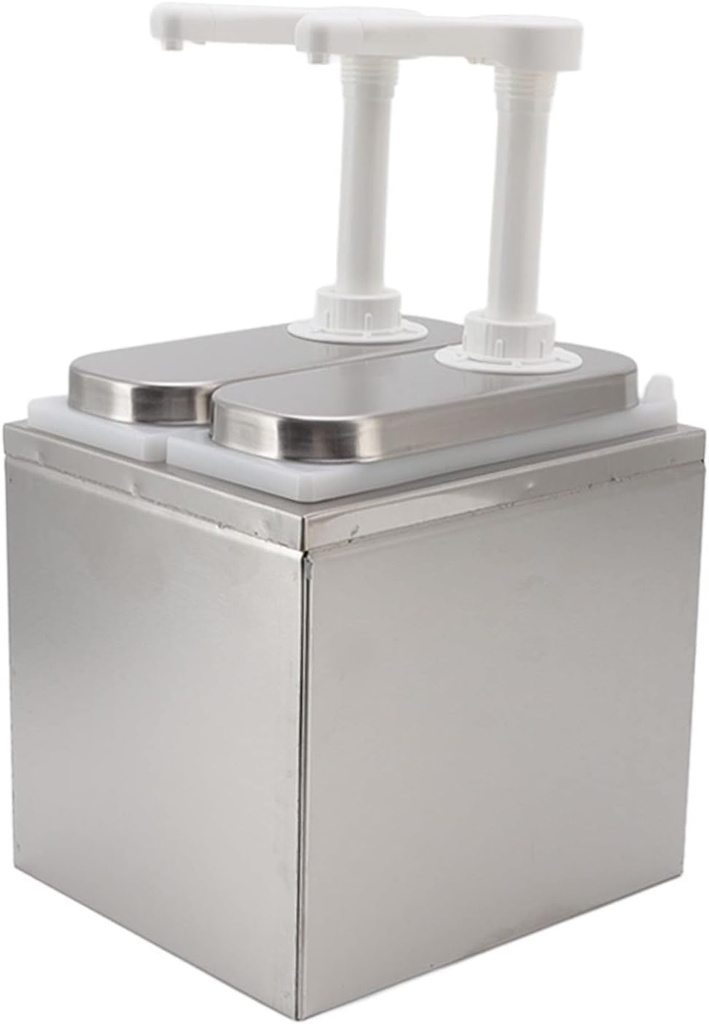 Commercial Sauce Dispenser, Ketchup And Mayo Pump Dispenser Stand 30Ml Squeeze Capacity Ketchup Dispenser Pump Syrup Pump Sauce Dispenser Pump, Pump Dispenser For Ketchup, Mustard,