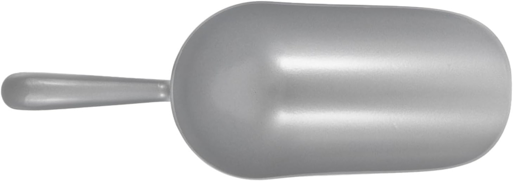 Portable Metal Ice Scoop Versatile Kitchen Scoop for Ice Flour Popcorn and Candy Easy to Clean Comfortable Grip for Home Cooking and Parties