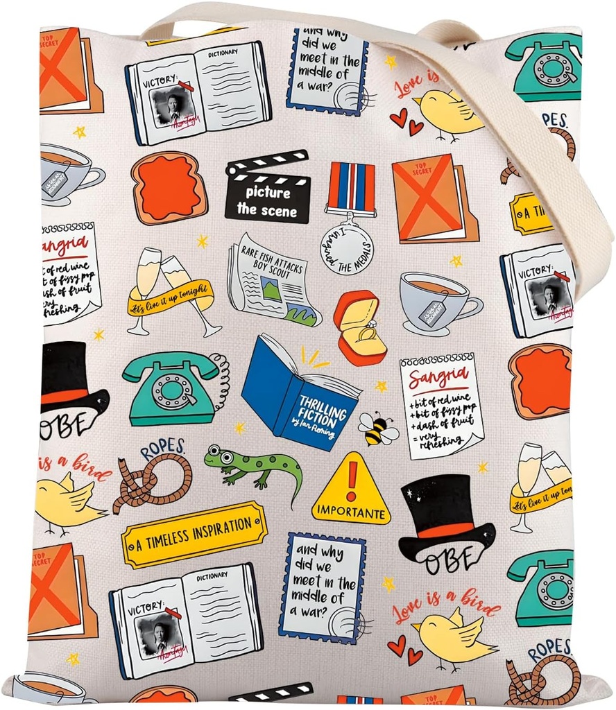 Zuo Bao Musical Inspired Musical Theatre Gift Picture The Scene Shopping Bag Musical Theatre Fan Gift