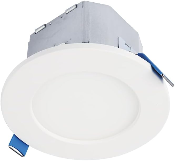 HALO CJB 4 inch 5CCT Canless Recessed Integrated LED Downlight with Attached JBOX