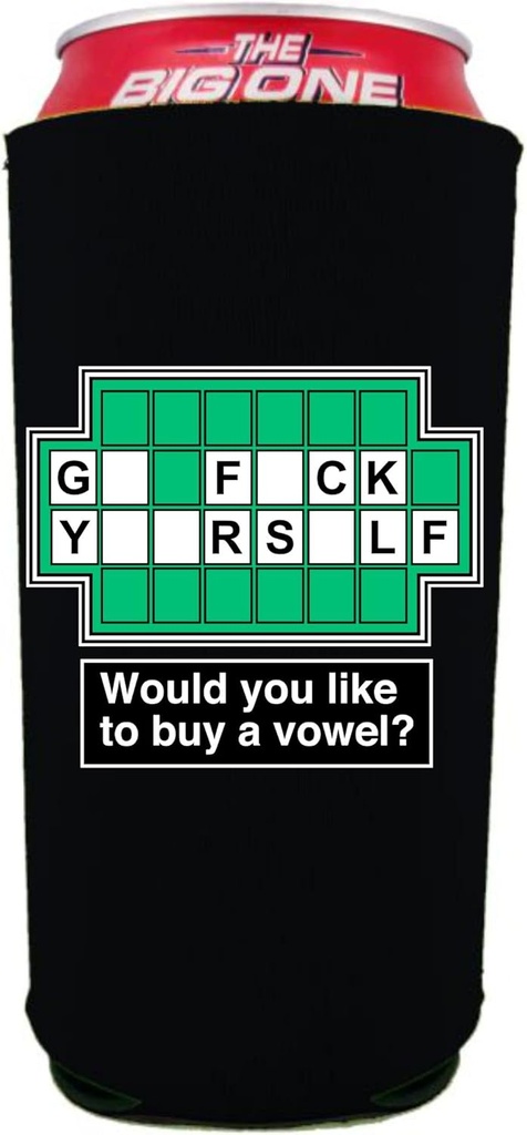 Go F Yourself 24/25oz. Can Coolie (Black)