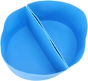 OUKENS 6 Quart Crock Pot Liners, Reusable Silicone Slow Cooker Liner 6 QT Slow Cooker Divider Liner for 6 Qt Pot Cooking Accessories (Blue)
