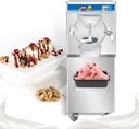 12-15 Gal/Hour Commercial ETL Certified Floor Standing Gelato Hard Ice Cream Machine With Strong Stainless Steel Door Italian Water Ice Maker for Ice Cream Shops, Cafes,Food Trailers