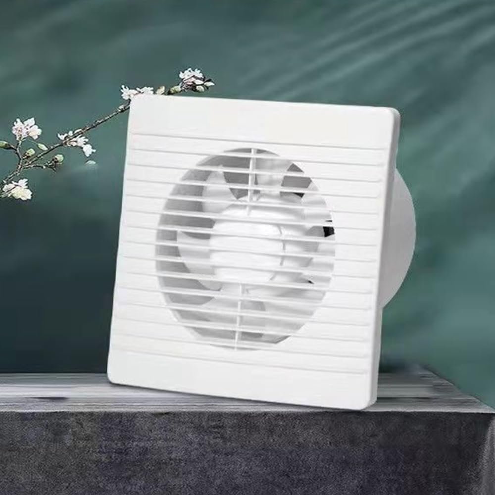 Air Exhaust Fan Fume Extractor, ABS Preferred Materials Exhaust Fan, Air Duct Fan, Ventilation Fans for Kitchen, Bathroom, Toilet(5.9IN)