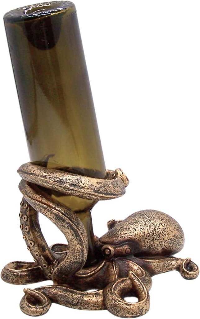 Octopus Wine Bottle Holder, Nautical Home Bar Decor, Wine Accessories, Kitchen Wine Organizer