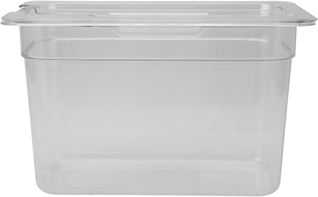 Srliya Clear Slow Cooking Container, 6.9L, Low Temperature Slow Cooker Storage Case, Transparent Low Temperature Cooking Case for Kitchen