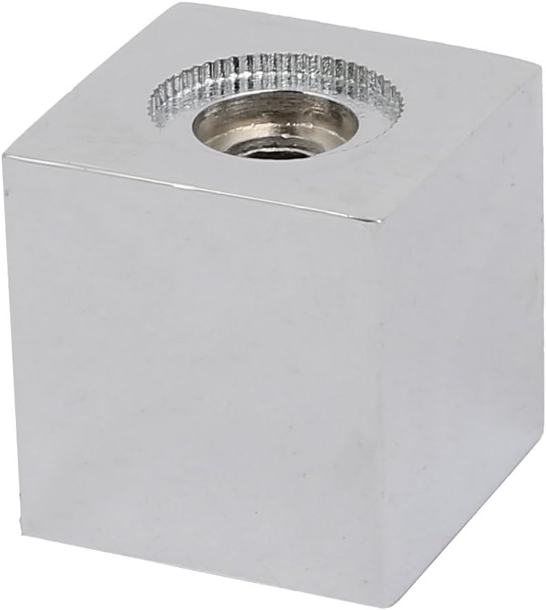 Faucet Fitting Home Hardware Zinc Alloy Universal Square Handle Kits Silver Tone Model:76as641qo443