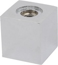 Faucet Fitting Home Hardware Zinc Alloy Universal Square Handle Kits Silver Tone Model:76as641qo443