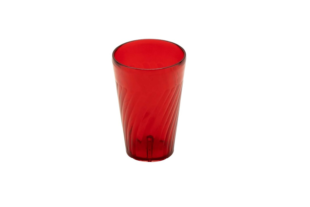G.E.T. 2216-1-R-EC Tahiti Shatterproof BPA-Free Plastic Tumblers, 16 Ounce, Red (Set of 4)