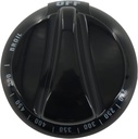 WB03K10037 Thermostat Stove Control Knob Black Compatible with GE & Hotpoint Range Oven Kitchen Burner Accessories Replace Numbers AP2014849, 242683, AH225986 (1PC)