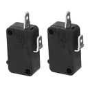 2pcs Microwave Oven Door Switches Replacement Normally for Electric Rice Cookers and Microwaves Compatible Home Appliance Repairing Accessory