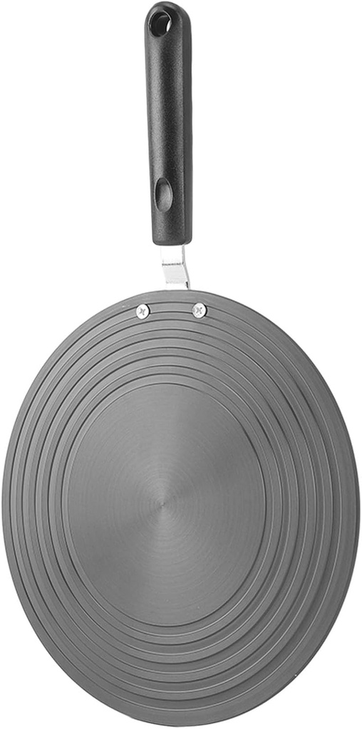 Hob Diffuser, Heat Simmer Plate Thickened 4mm Aluminium Non Slip Pattern for Difusor Calor Vitroceramica Alloy Reduce Flame Stove Kitchen Accessories with Handle 28cm Roasting