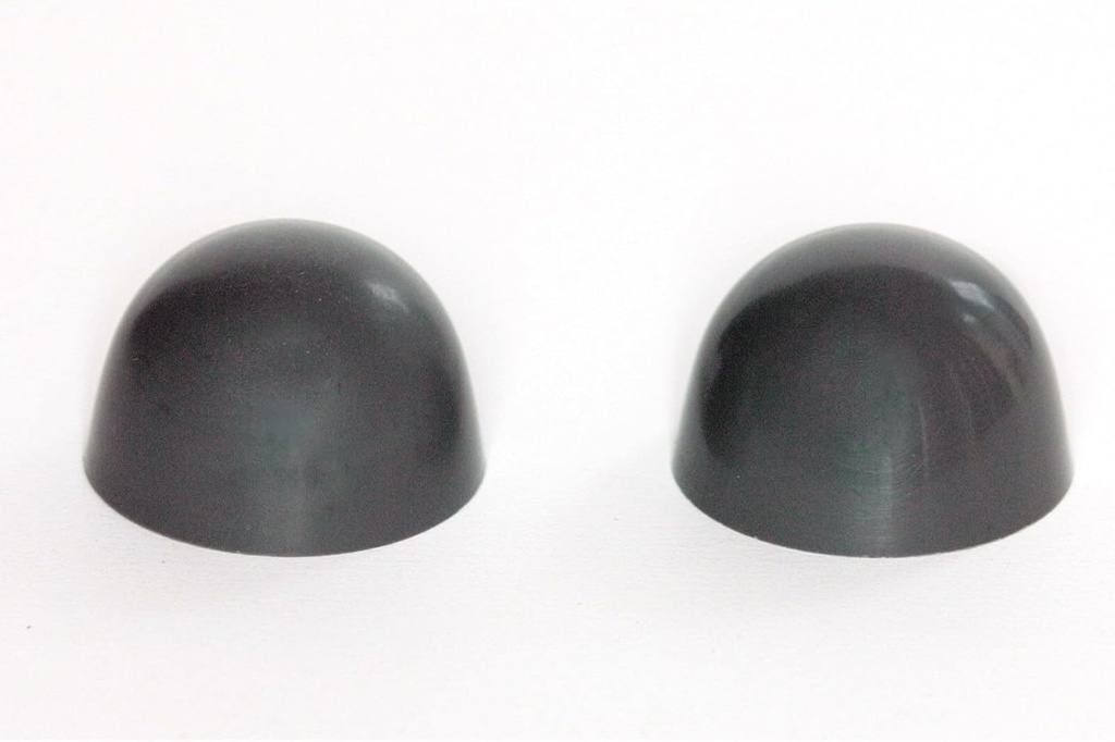 Plastic Toilet Bolt Caps to Match Kohler Thunder Grey, Replacement for 1013092-58, Set of 2