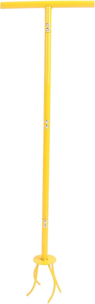 Hand Tiller Cultivator, Soil Aerator with Removable Claw, Gardening Tool Twist Tiller for Garden Bed and Plant Box, Ideal for Lawn and Plant Growth