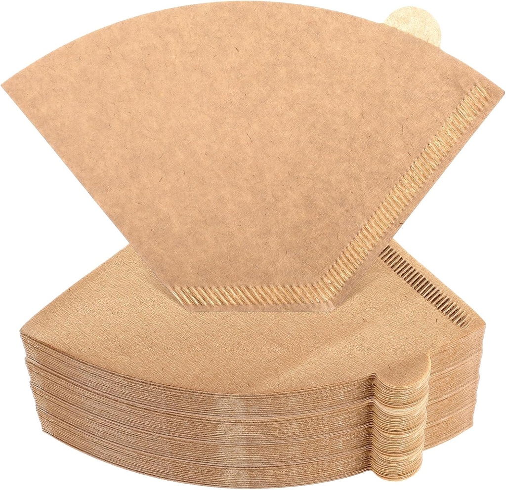 500 Pack Coffee Filters #2, Coffee Filters Natural Unbleached Disposable Coffee Filters 2 Filter Cone Paper for Coffee Makers
