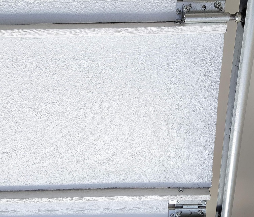 NASATECH White (Pre-cut 8 Panel) 1 Car Garage Door Insulation Foam Kit Energy Star Rated R8 Fits 8x7 8x8 9x7 9x8