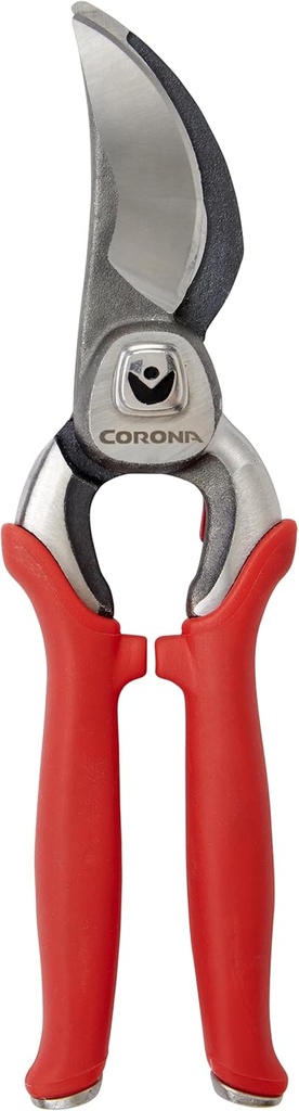 Corona BP 7100D Forged Steel DualCUT Bypass Hand Pruner - 1 inch Cut Capacity Stem and Branch Garden Shears, Red