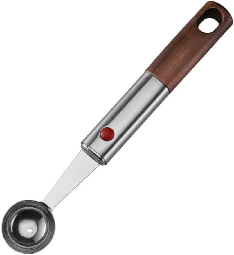 Ciieeo Dessert Ball Scoop Melon Baller Ice Cream Maker Stainless Steel Multi-use Kitchen Tool