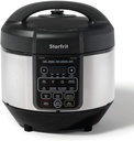 Starfrit Electric Pressure Cooker - 8L Capacity - Steam Tray, Measuring Cup & Spatula - 11 Preset Cooking Functions