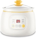 220V 1L Mini Electric Food Stewing Pot Automatic Porridge Dessert Food Slow Stewer Portable Multi Cooker