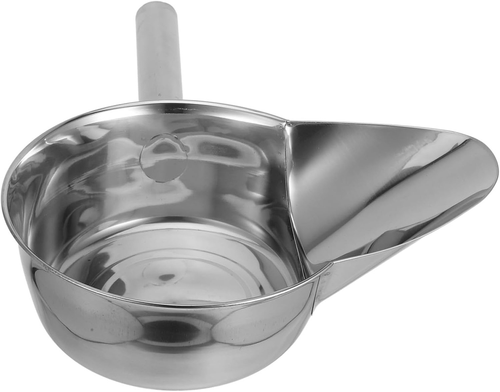 Commercial Popcorn Scoop French Fry Spoon Ice Shovel Stainless Steel Serving Scoop