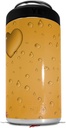 Skin Decal Wrap compatible with Yeti 16oz Tall Colster Can Cooler Insulator Raining Orange (COOLER NOT INCLUDED)