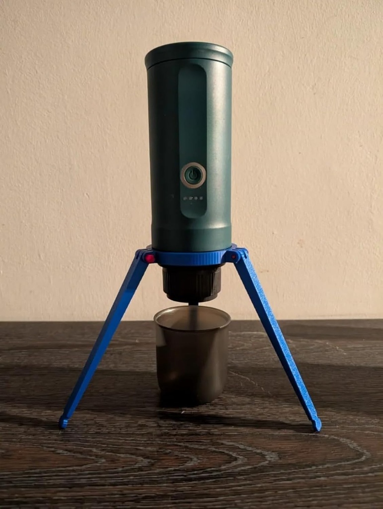 Portable &Foldable Espresso Machine Stand for OutIn Nano, Pour Over Coffee Stand Easy to Carry,Suitable for office,home,camping, Black