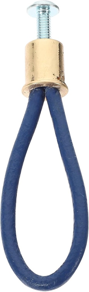 Leather Rope Drawer Pulls Rustic Cabinet Hardware Vintage Leather Handles for Kitchen Cabinets Furniture Wardrobe Dresser Doors