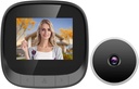 2.4in Smart Visual Door Viewer, Electronic Eye Peephole Digital Video Door Viewer Monitoring Camera for Home