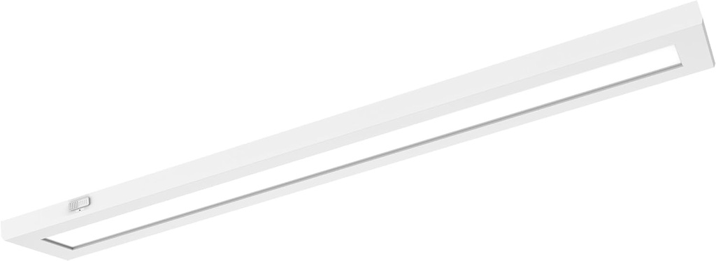 Nuvo 62/1771 Blink Pro Plus Surface Mounted LED Linear Downlight, 5.5" x 36", White