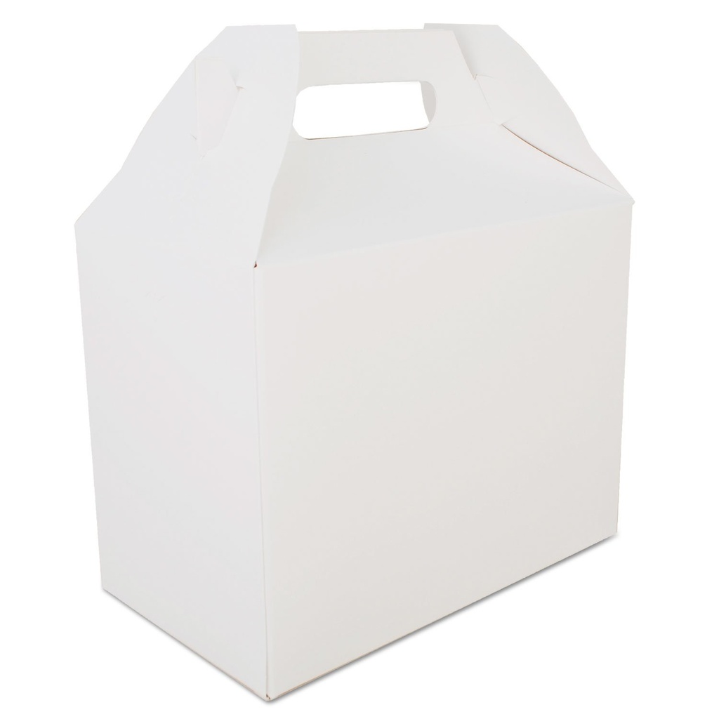 SCT Carryout Barn Boxes, 10 lb Capacity, 8.88 x 5 x 6.75, White, Paper, 150/Carton