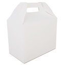SCT Carryout Barn Boxes, 10 lb Capacity, 8.88 x 5 x 6.75, White, Paper, 150/Carton