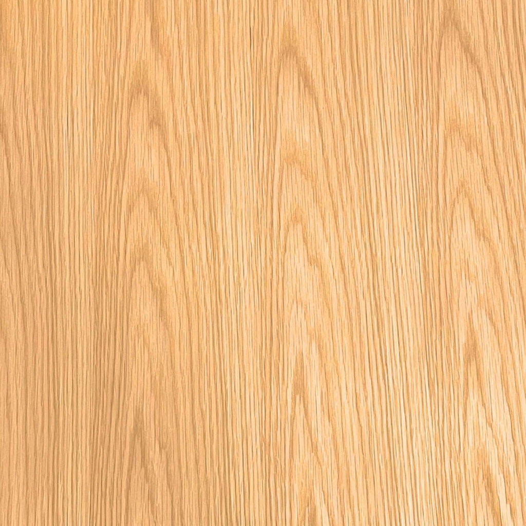 Engineered White Oak Flat Cut Composite Wood Veneer Sheet, 24' x 96', 0.4mm Thickness No Glue Back
