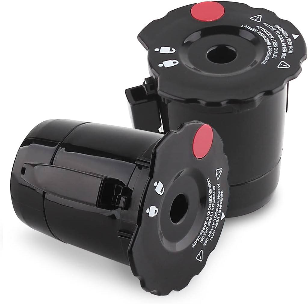 Replacement parts K250 Reusable Coffee Filter, Compatible with Keurig K-Cup K300/350/375 K400/450/475 Pod Coffee Makers Black (1.0 and 2.0)