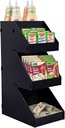 Sauce Packet Organizer, Suitable for Organizing Ketchup Packets, Hot Sauce Packets, and Condiment Packets, 3-Tier Design with Straw Holder, Easy Assembly Space-Saving Kitchen Storage, Made of Acrylic