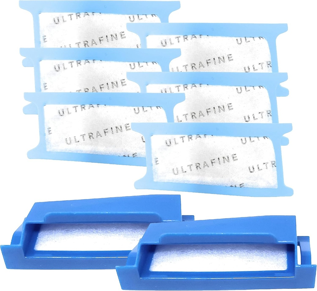 Premium Cpap Filter Kit - Compatible with Philips Respironics Dreamstation CPAP Machine - Made in The USA - All-in-1 Combo Pack Includes 2 Standard and 6 Ultra-Fine Filters (2 Pollen 6 Ultra-Fine)
