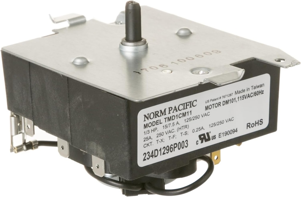 Parts Master Replacement for GE/Hotpoint Dryer Timer - WE04X20415, PS9491767, AP5805477 - Hotpoint/GE Appliance Dryer Timer - 1-Year Limited Warranty