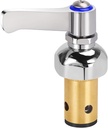 Replacement 002713-40 Cold Side Handle Stem Replacement Assembly Fit for All T&S Faucets, Brass Spindle Assembly Cartridge Faucet Valve, Blue