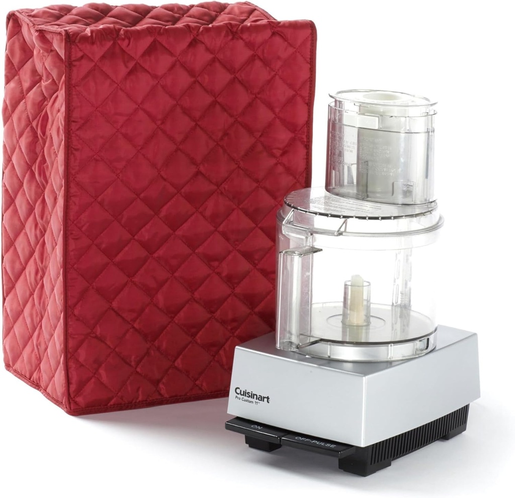 Covermates Keepsakes Mixer Cover Dust Protection - Stain Resistant - Washable Appliance Cover, Red