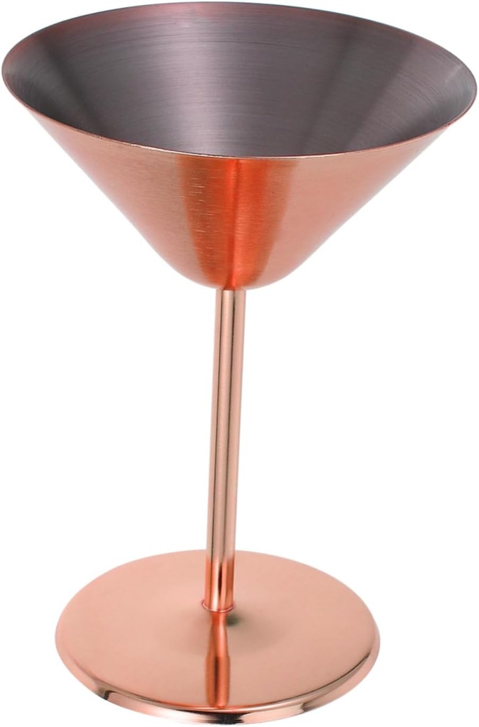 Homoyoyo Stainless Steel Martini Modern Design Metal Wine Cup for Party Bar Shot Goblet