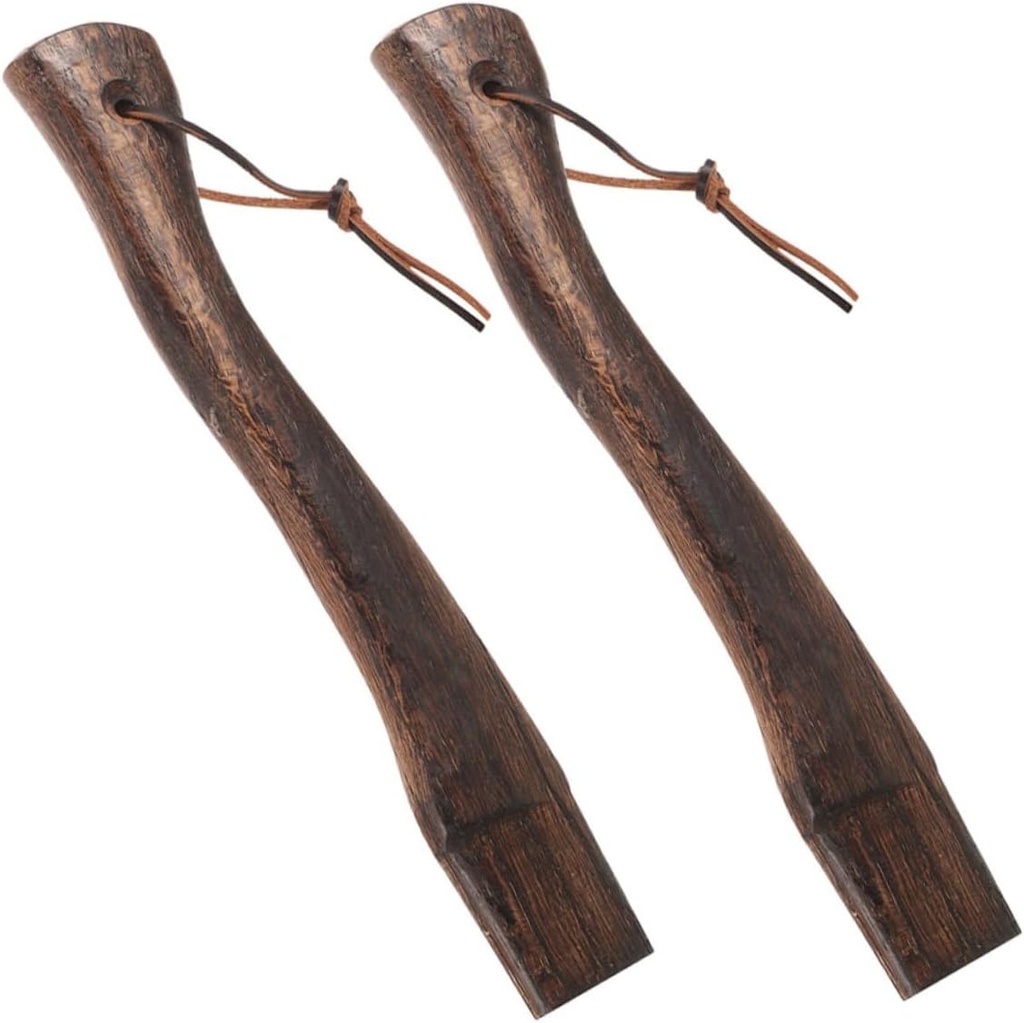 2pcs Mini Axe Handle Replacement for Smooth Surface for Safe Use Suitable for Firewood Gardening Hiking Hunting
